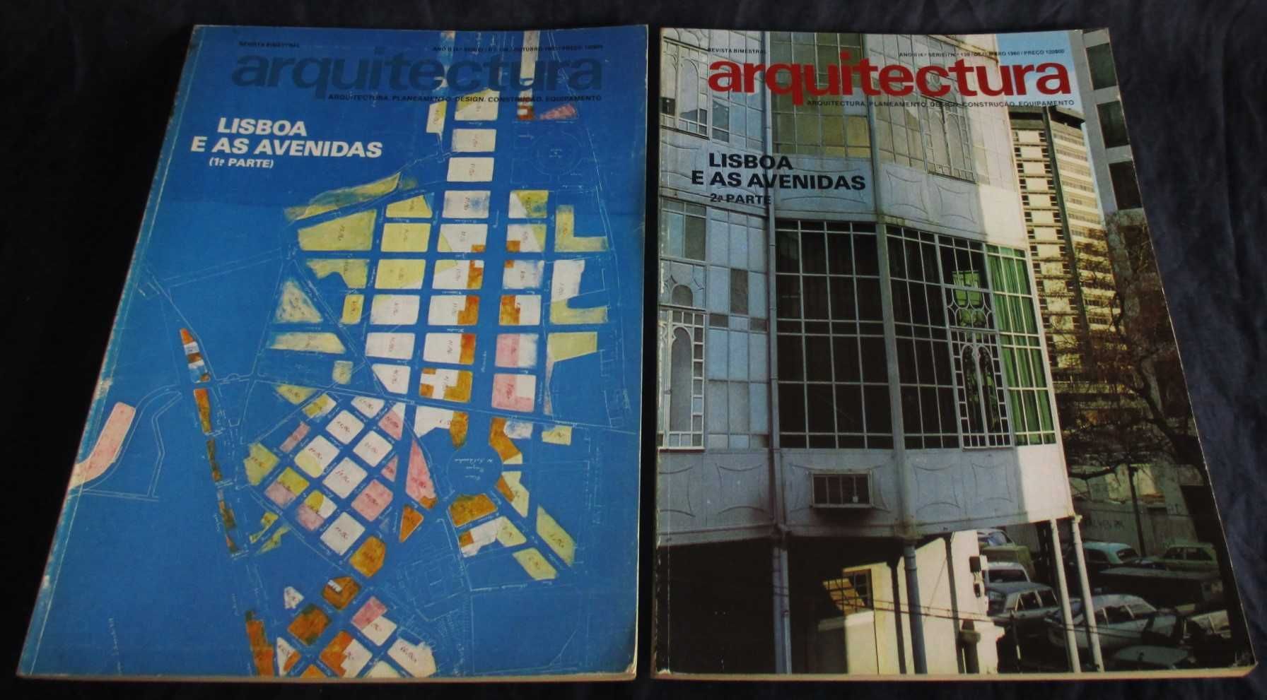 Revistas Arquitectura Nº 138 / 139 Lisboa e as Avenidas