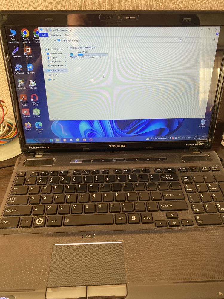 Ноутбук Toshiba Satellite a665-s6070