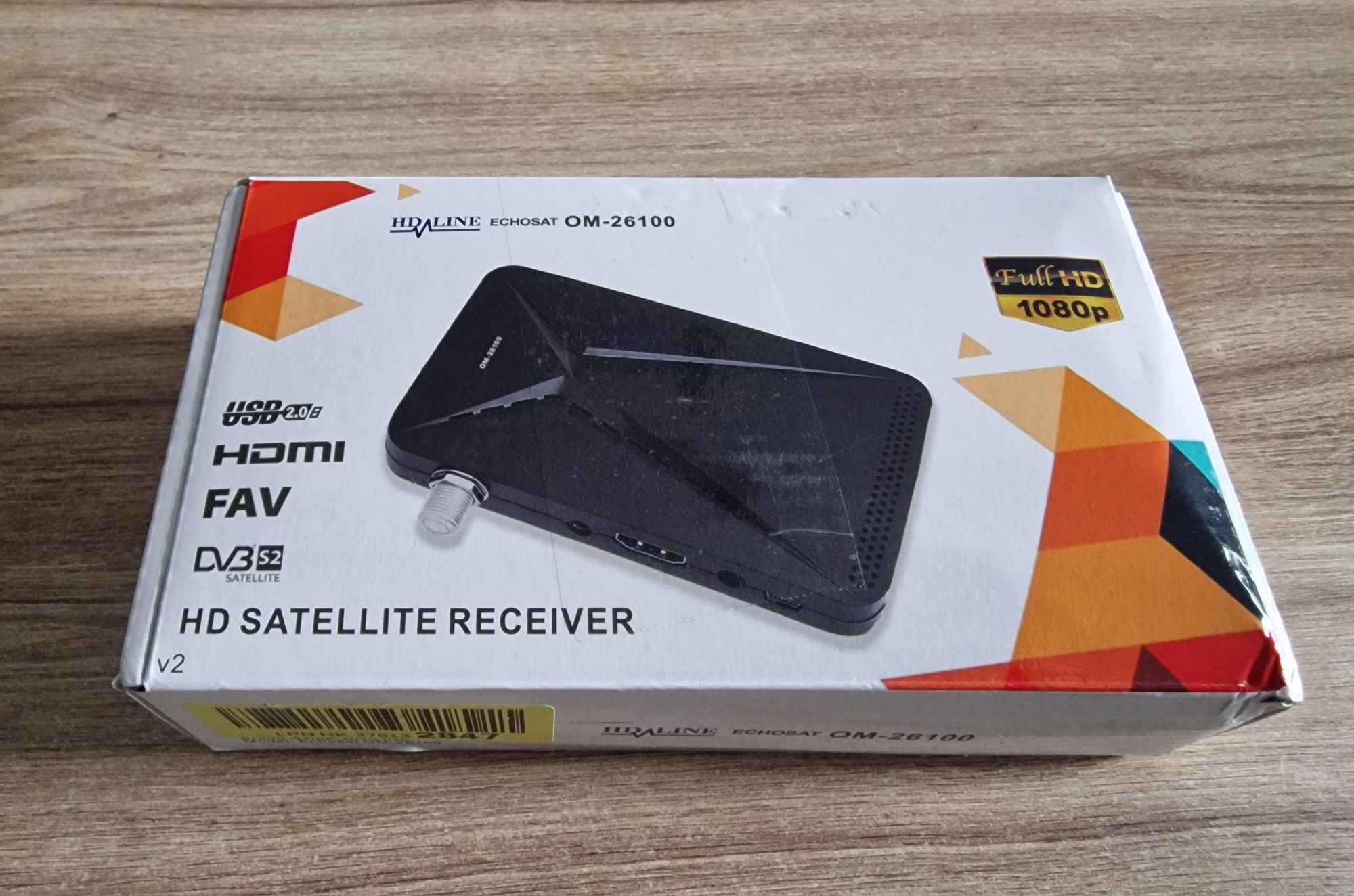 Dekoder DVB-S, DVB-S2 HD-Line 34444 odbiornik telewizji satelitanej