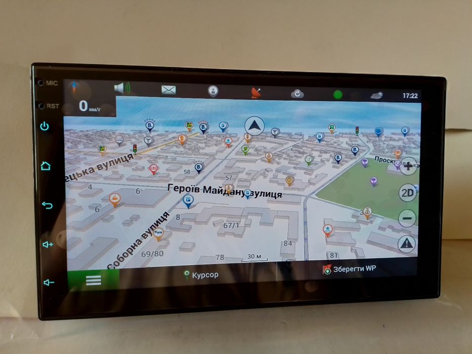 Автомагнітола7дюймів андроїд 4/64,процесор 1.8Мгц,єврофішка.