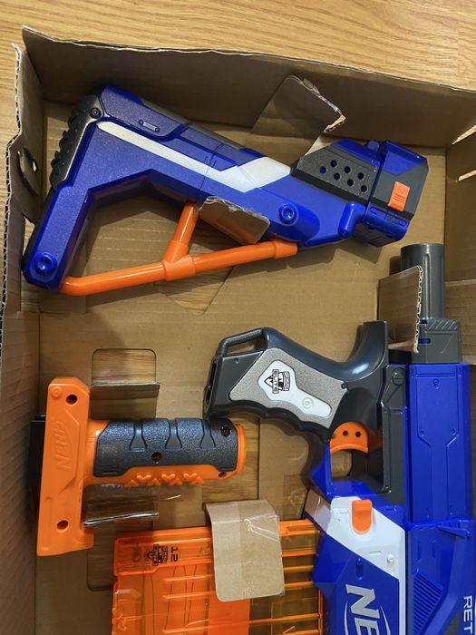 NERF Retaliator conjunto