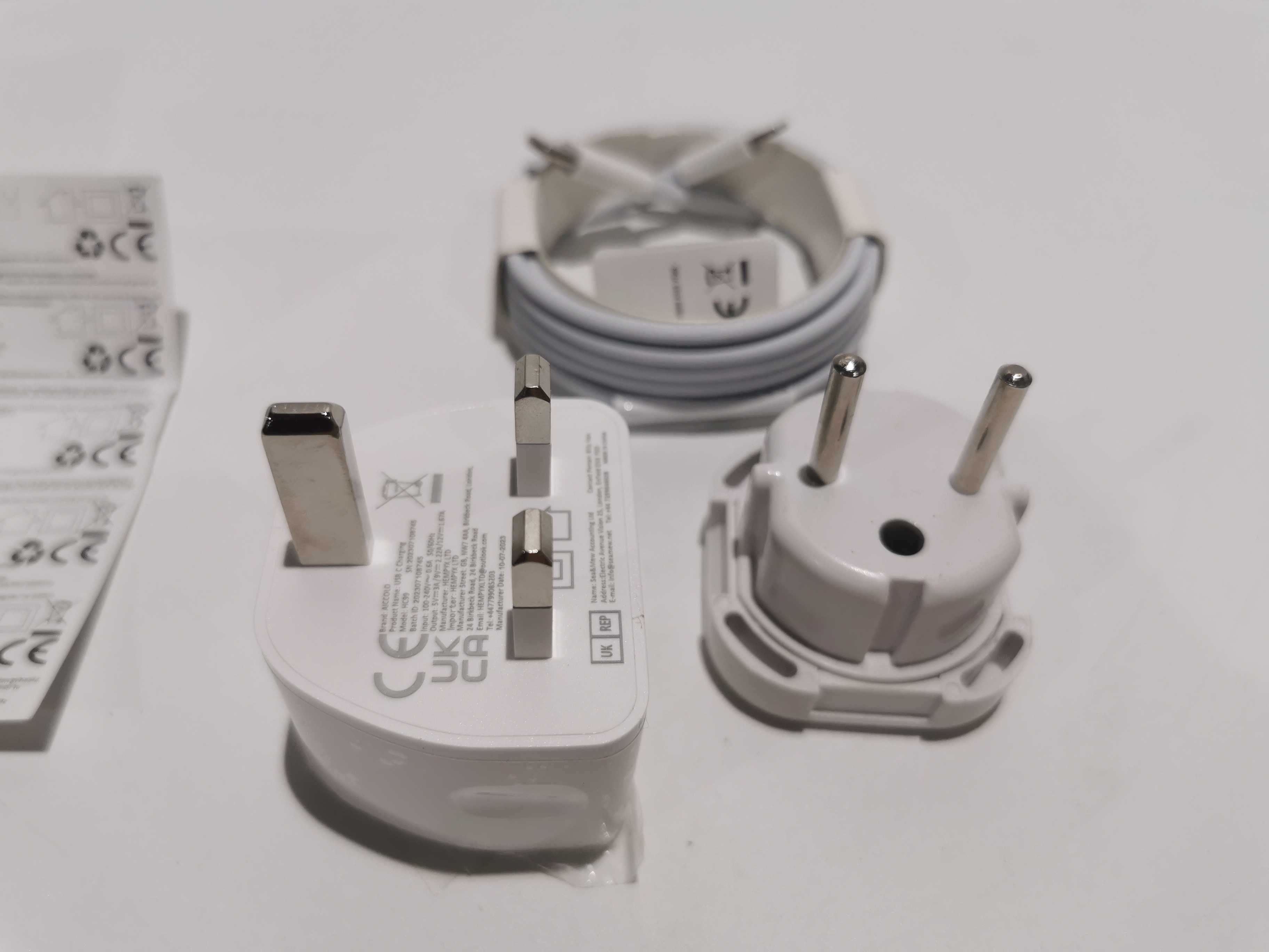 AICCOLO szybka ładowarka 20 W USB-C z kablem o długości 2 m do iPhone