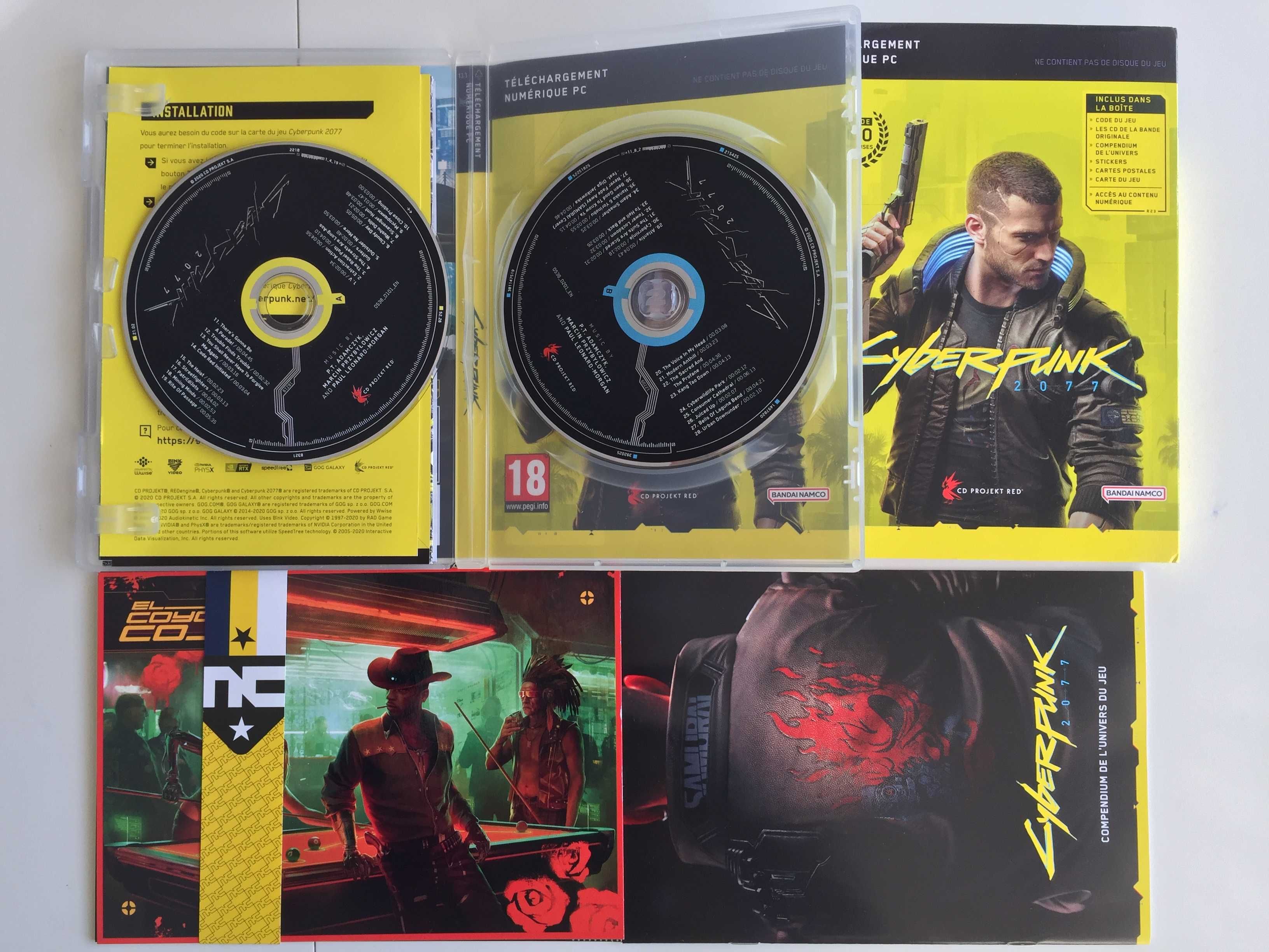 Gra CYBERPUNK 2077 PC Pudełko Płyty
