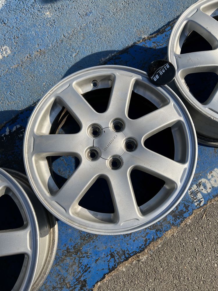 Goauto комплект дисків Subaru 5/100 r15 et55 6j dia56.1 в ідеальному с