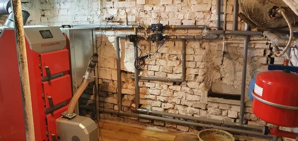 Kostrzewa, Stalmark, Sas, montaż kotłów na drewno, pellet, instalacje