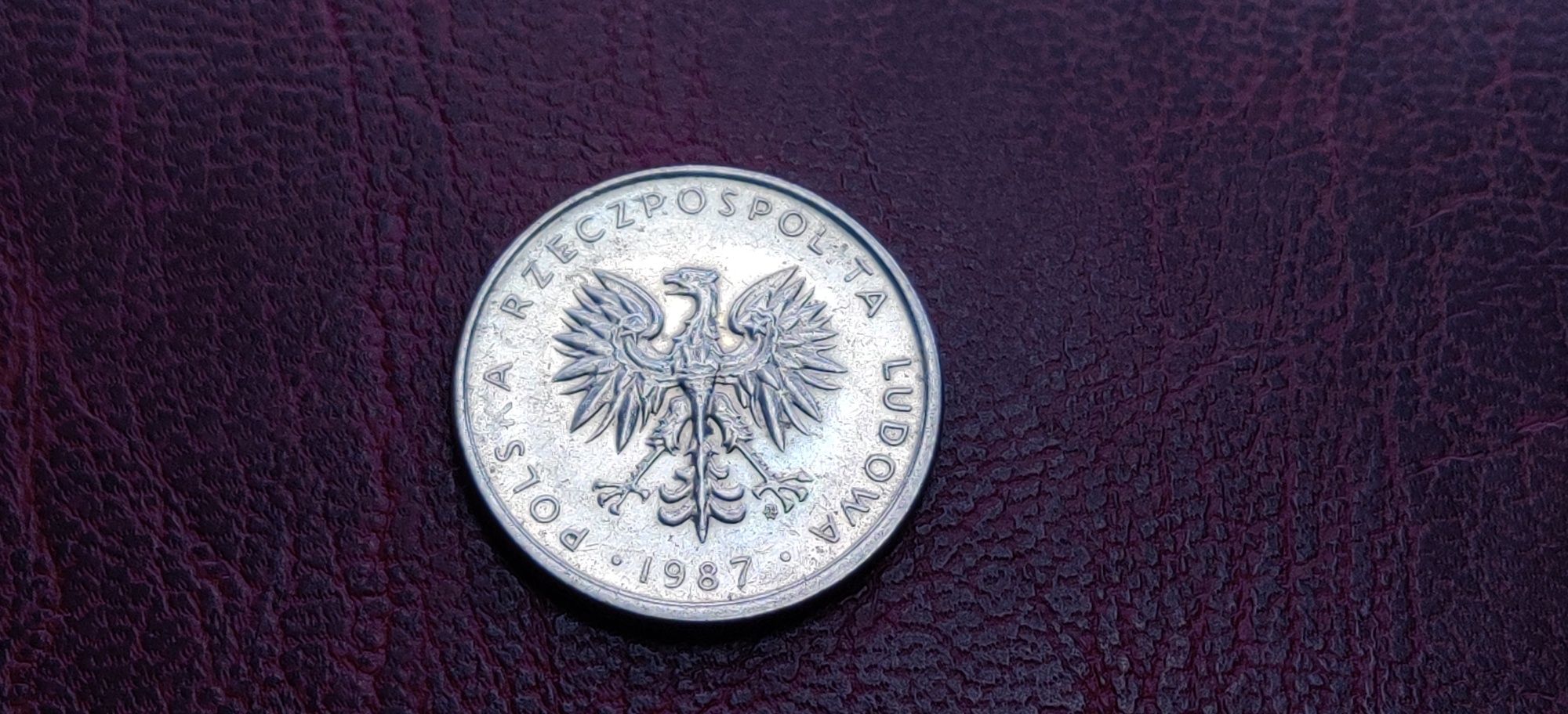 10 złotych 1987 destrukt !! Piękny stan