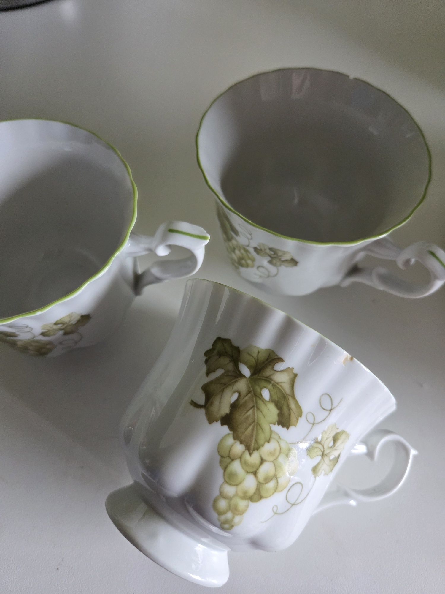 Porcelana serwis Chodzież Iwona winogrono unikat
