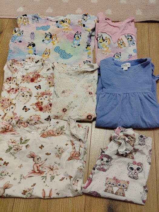 Paka ubrań dziewczynka 122