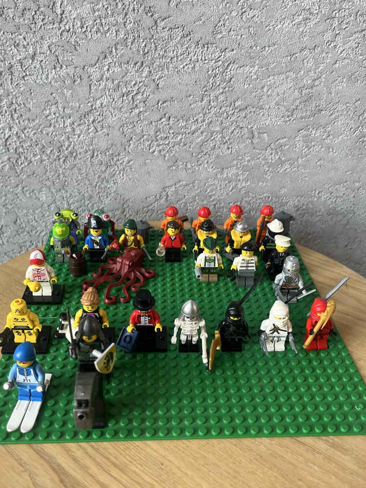 Duża kolekcja!! minifigurek Lego-serie Atlantis, City, i wiele innych