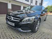Mercedes-Benz Klasa C W205 2015r. sedan, salon Polska - bezwypadkowy C200D (automat, jasna)