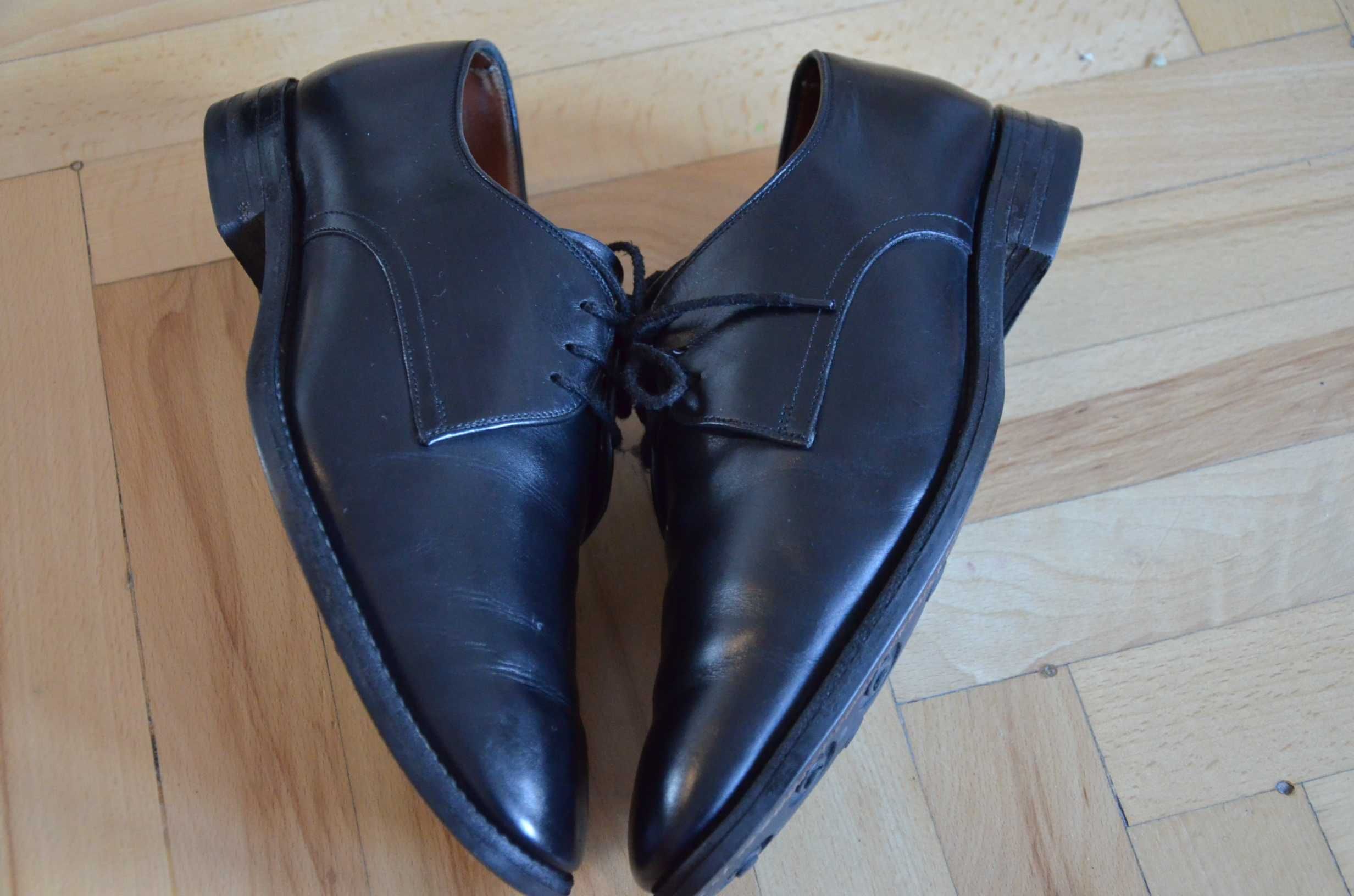 Buty wizytowe Loake UK 7,5 EU 41 wkładka 28 cm skóra Made in England