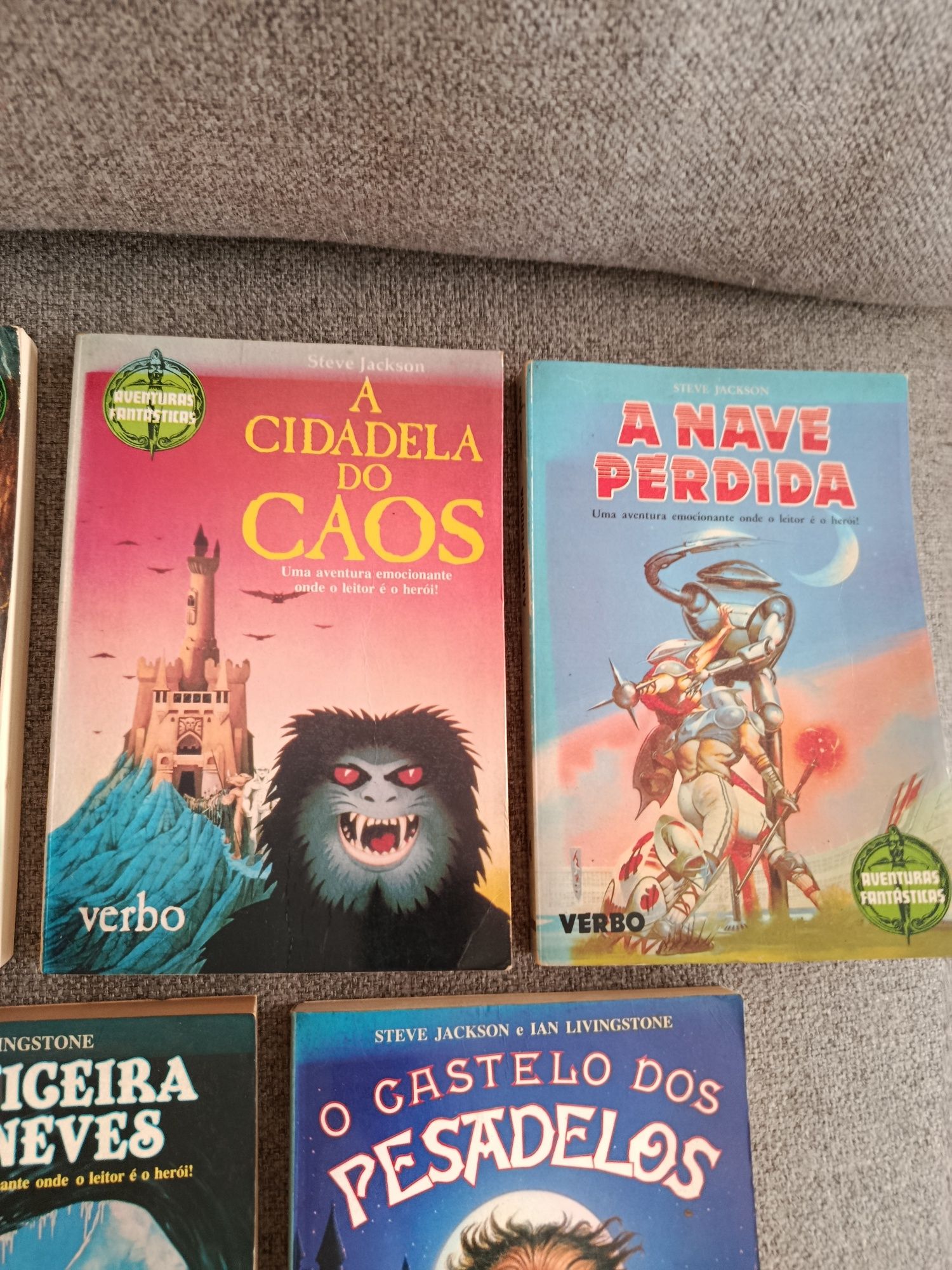 Lote livros Aventuras Fantásticas