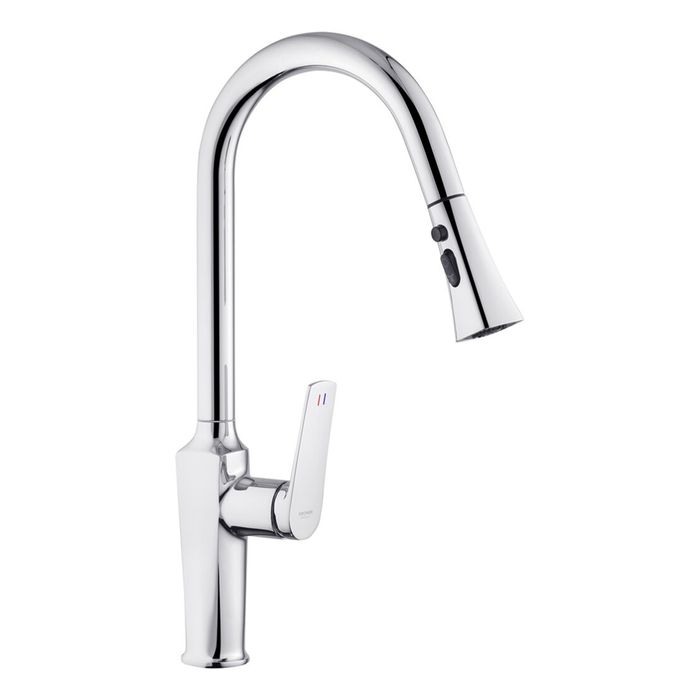 Акция Смеситель для кухни KRONER Германия латунь хром.