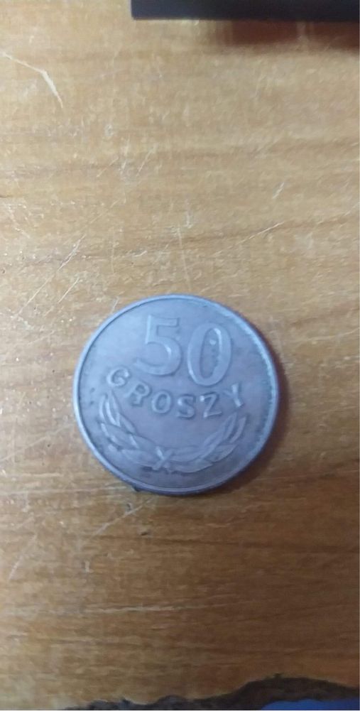 50 groszy polskie z roku 1987