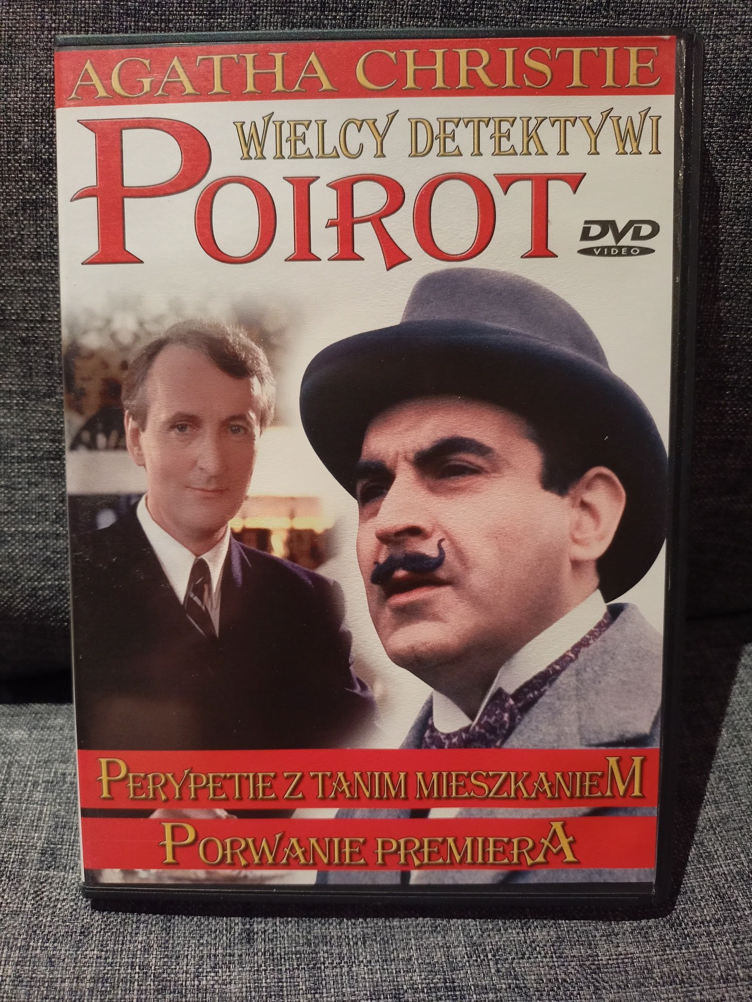 DVD Poirot 11. Perypetie z tanim mieszkaniem. Porwanie Premiera