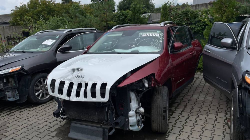 Разборка Jeep Cherokee KL 16г 2.4б 3.2б АКПП рестайл до рестайл мотор