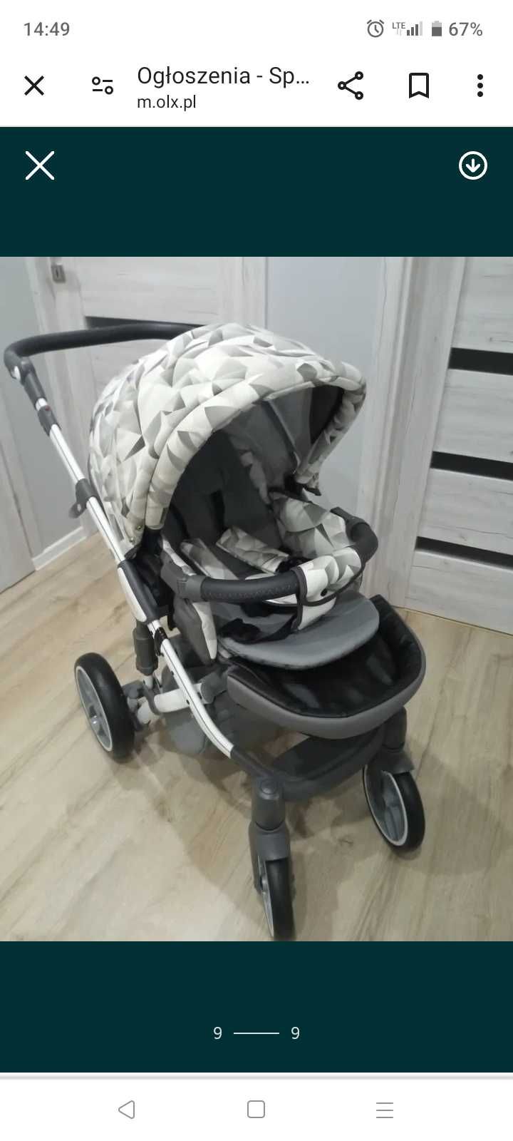 Wózek dziecięcy 3w1 Baby Merc