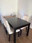 Mesa e conjunto de cadeiras IKEA