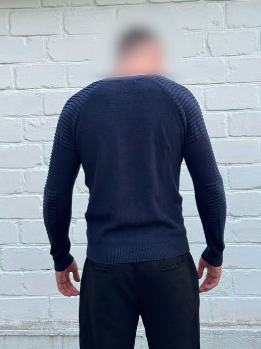 Кардиган темно-синій|кардиган чоловічий L|вʼязаний кардиган