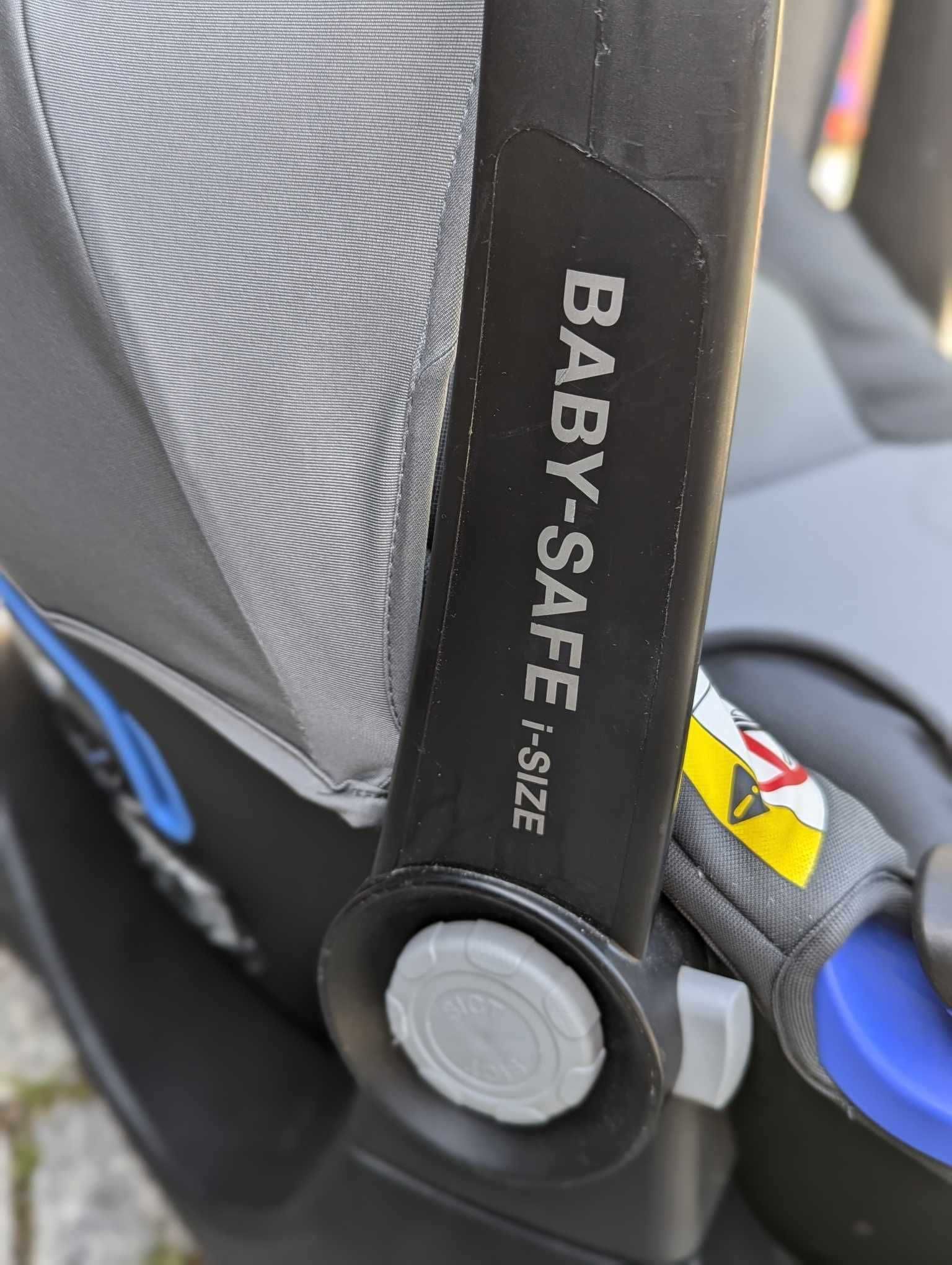 Fotelik samochodowy britax romer baby safe z bazą ISOFIX