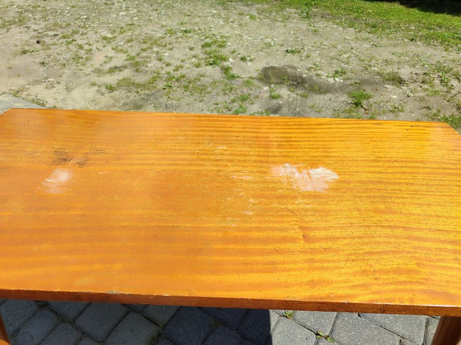 Stolik ława patyczak z okresu PRL