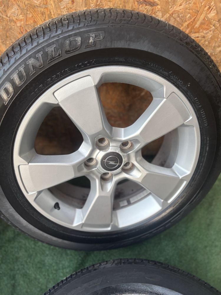 5x115 7J18 OPEL felgi aluminiowe TPMS 70,1 ANTARA CAPTIVA ASTRA J