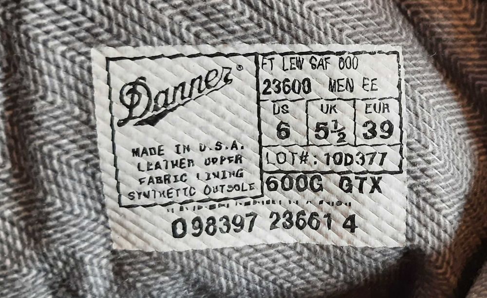 Botas Danner Fort Lewis 39