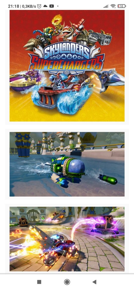 Jogo Skylanders  Superchargers PS3