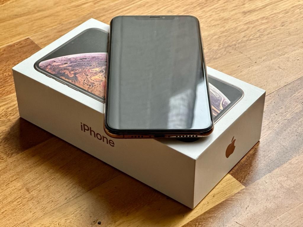 iPhone XS Max 64GB Gold odnowiony - stan igła! Złoty