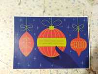 Vendo 2 postais de natal bom estado