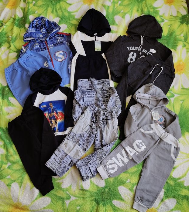 Теплый костюм на мальчика 1,5+, 2+, 3,5+, 4,5+, 6+, 7+ лет