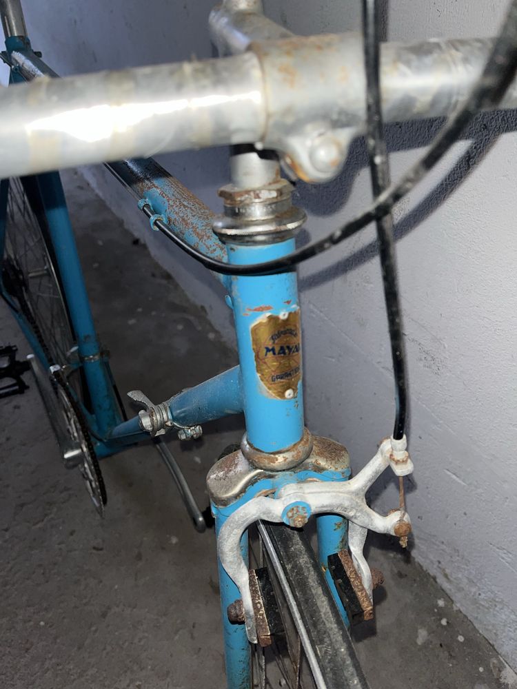 Bicicleta de corrida antiga