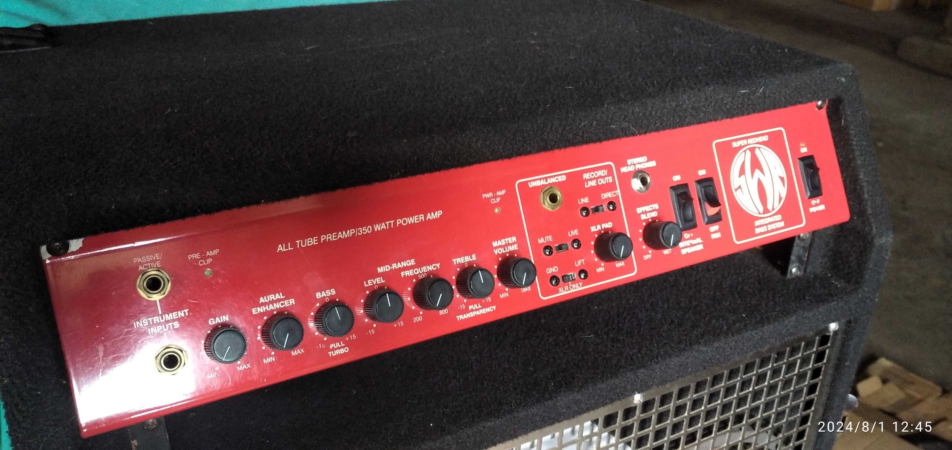 Amp de Baixo SWR Super Red Head