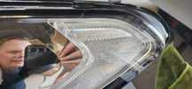 Reflektor mondeo mk5 fusion komplet