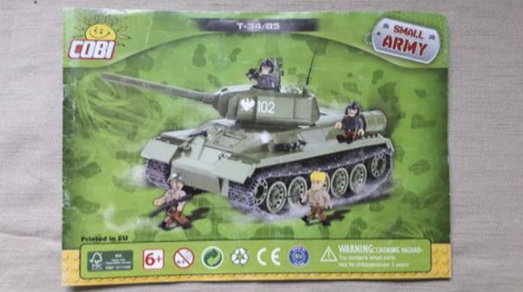 Klocki cobi czołg Rudy 102 cobiJ133
