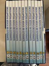 Enciclopedia Basica do Estudante - 12 volumes em caixa