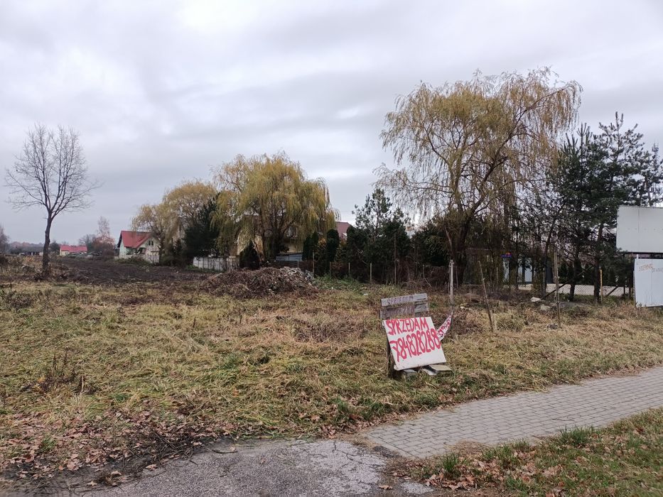 Działka budowlano usługowa blisko PKP 12 km od Warszawy