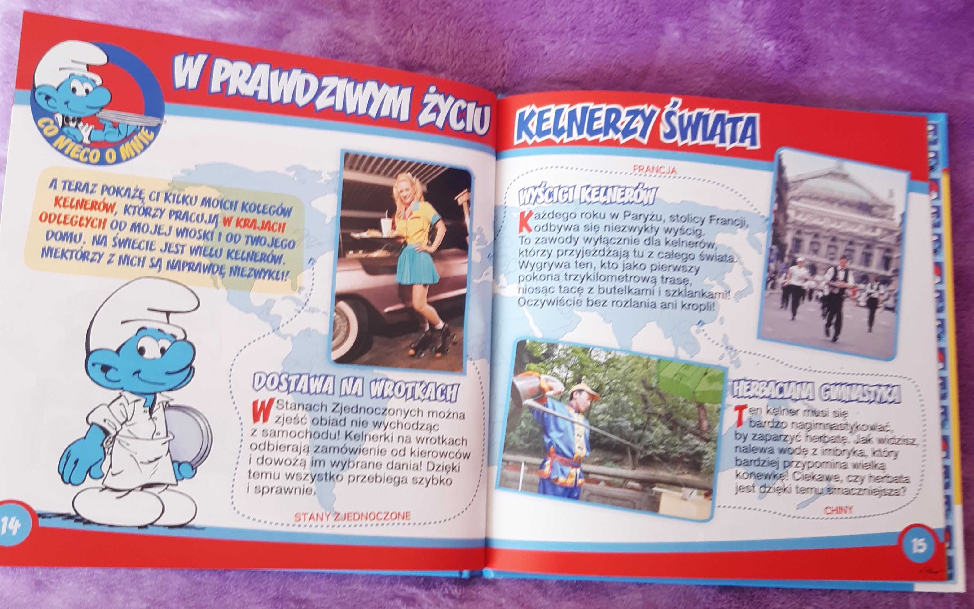 Książeczka Smerf Kelner.