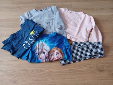 Bluzy dla dziewczynki rozmiar 122/128