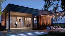 Casa de Madeira T.3 DULEX Bungalow Pré-Fabricada