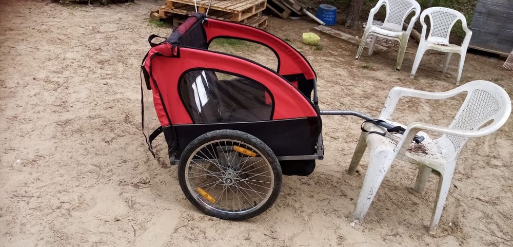 Przyczepka do roweru stan dobry