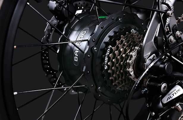 Rower elektryczny Romer Pro, Jobobike - składak, gruba opona
