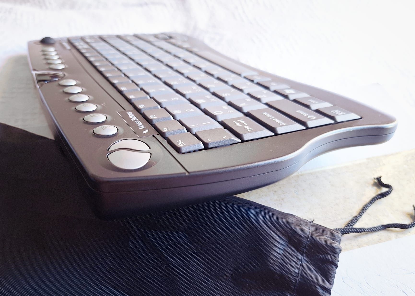 Bezprzewodowa Trackball Klawiatura
