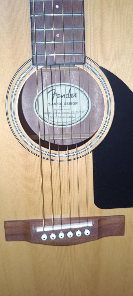 Гитара Fender cd60-v3 nat