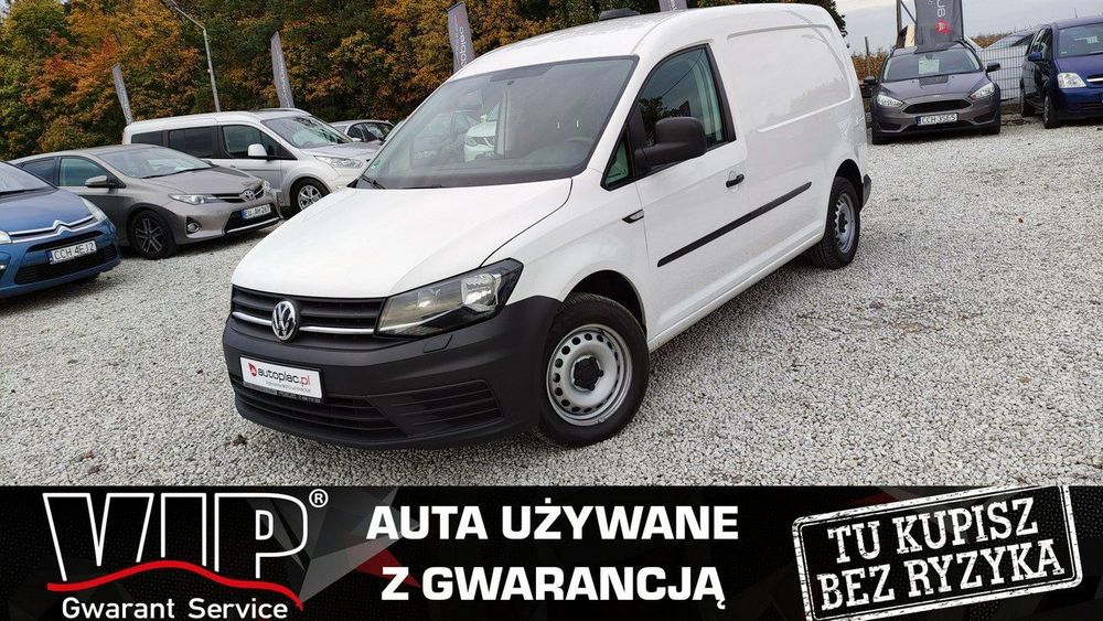 Volkswagen Caddy  2.0 d 102KM LONG MAXI L2 Klima Elektryka Czujniki Uszkodzony