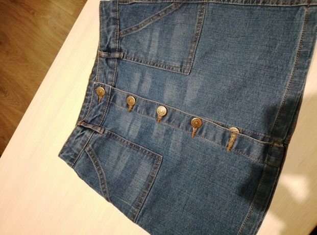 Spódniczka spódnica jeansowa dżinsowa pepco