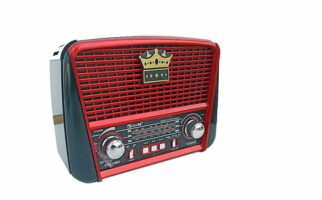 Nowe radio solarne przenośne RETRO sieciowo-bateryjne AM, FM, SW