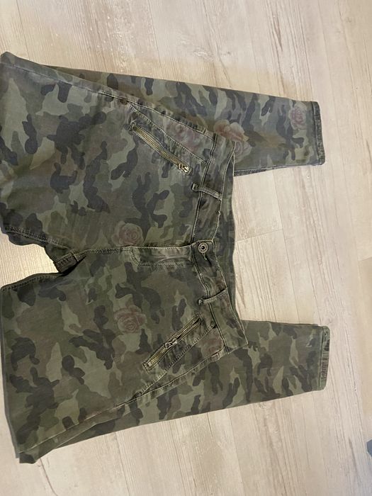 Spodnie damskie moro S