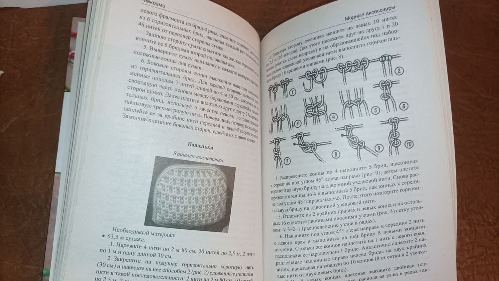 Серия Полезная книга.Макраме Модные идеи Одежда аксессуары подарки