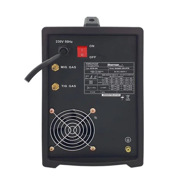 Spawarka 3w1 Mig/Mag Tig Mma Sherman digimig 200 MTM Puls Synergia